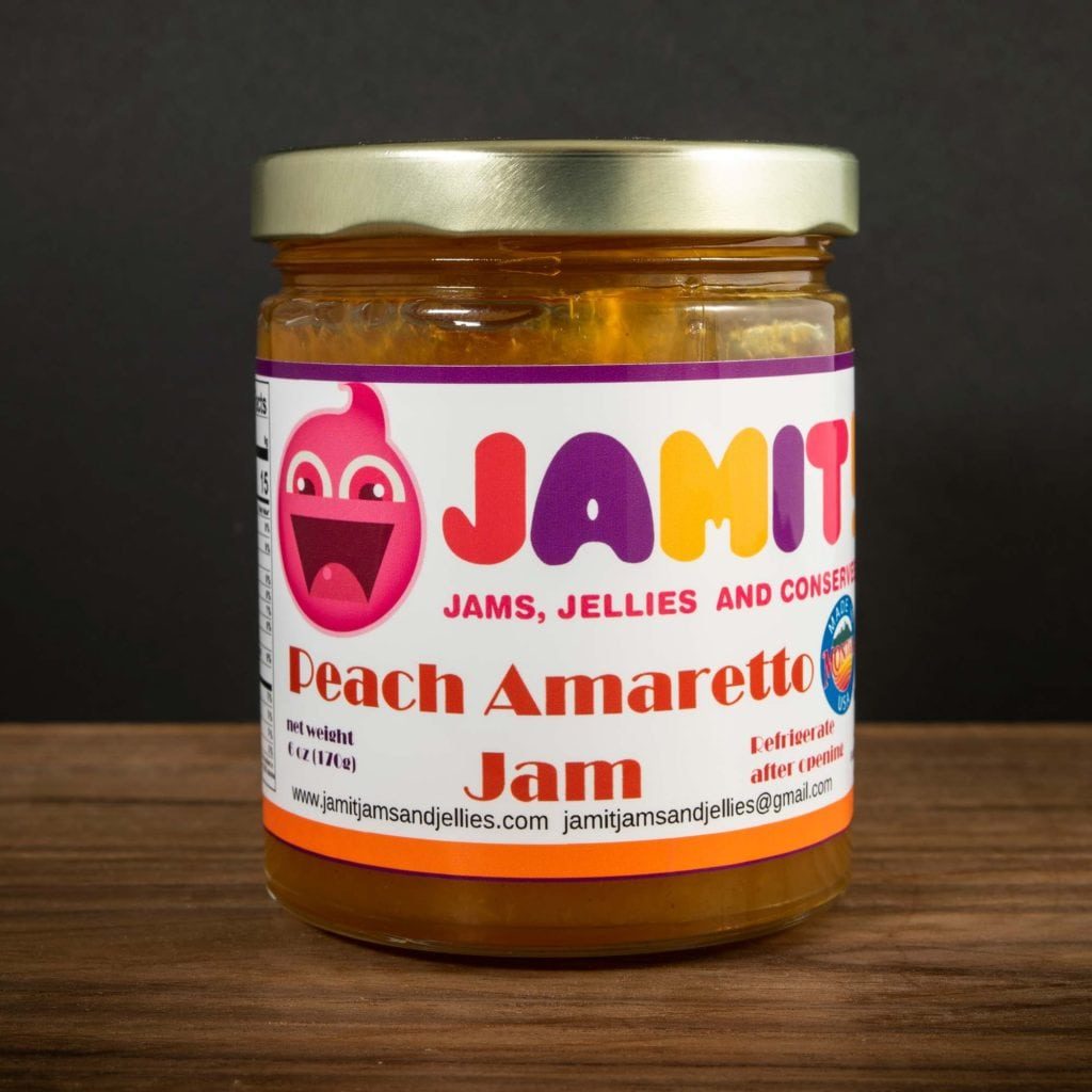 Peach-Amaretto-Jam